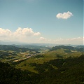 Pieniny (widok z Wysokiej)